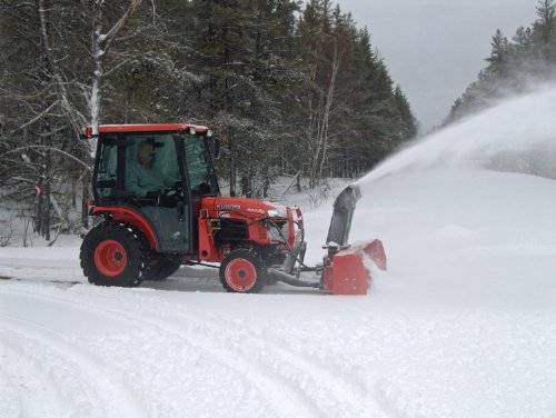 B3030 Snow Blowing